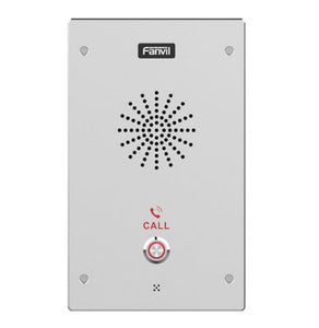Fanvil i16S Outdoor Audio Intercom, 2 SIP Lines, 1 DSS Key, PoE, IP65  IK10, ONVIF, 2Yr Warranty-0