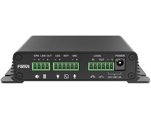 Fanvil PA2s Video Intercom  Paging Gateway, Emergency call button interface, active call, NVR video recording, standard RJ45 interface-0
