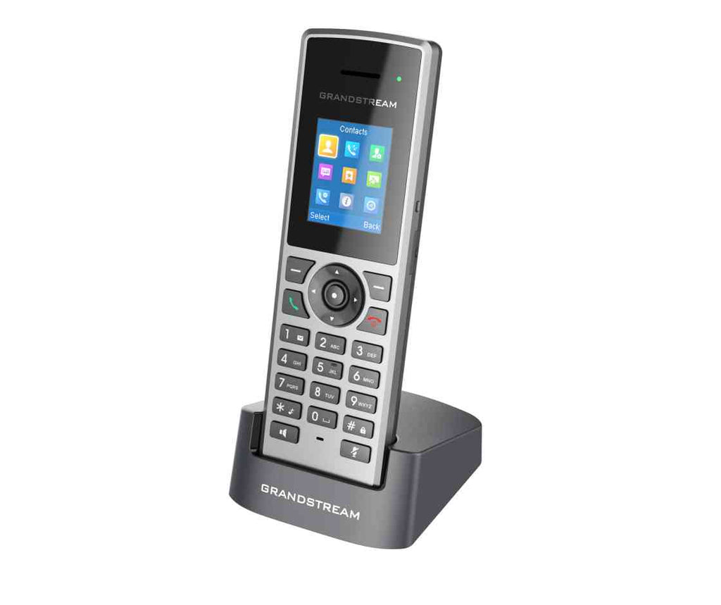 Grandstream DP722 Cordless Mid-Tier DECT Handet 128x160 colour LCD, 2 Programmable Soft Keys, 20hrs Talk Time  250 hrs Standby Time.-0