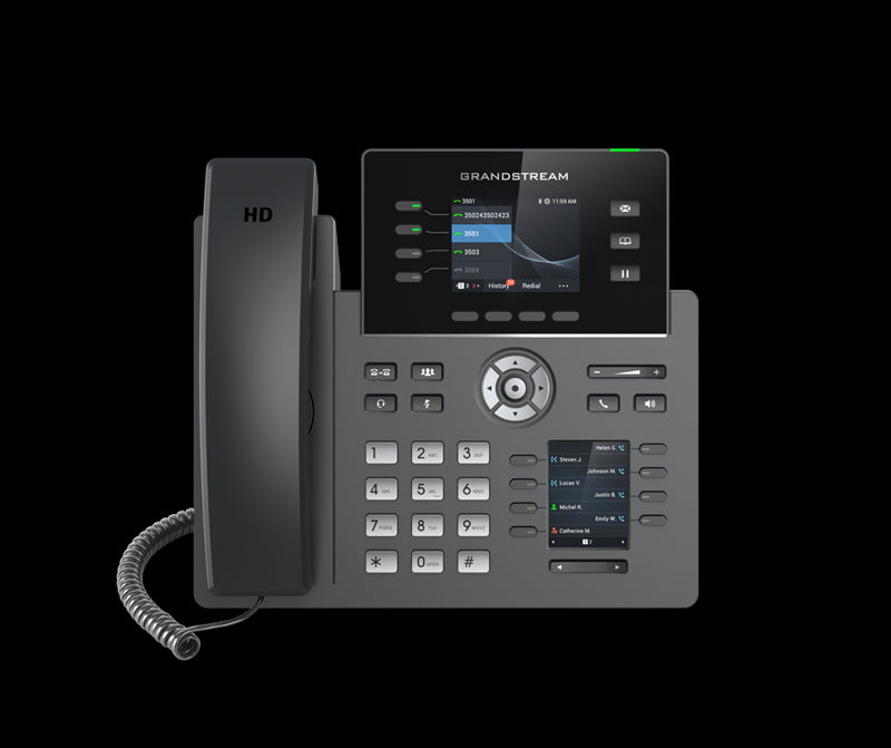 Grandstream GRP2614 4 Line IP Phone, 4 SIP Accounts, 320x240 Colour Screen, BLF Keys, HD Audio-0