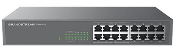Grandstream IPG-GWN7702P 16-port switch with 8 POE ports, Budget-friendly-0