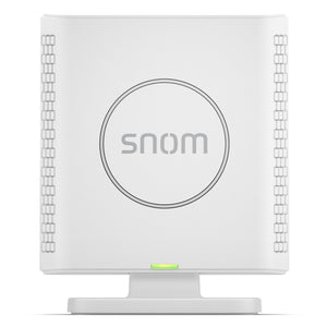 SNOM M400 DECT Base Station Single-cell, PoE, HD Voice Quality, Wideband Audio,  Advanced Audio Quality, Security (TLS  SRTP)-0