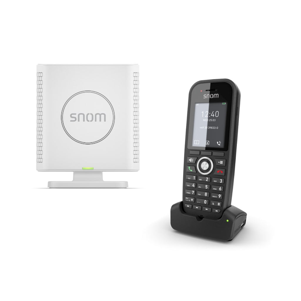 SNOM M430 bundle EU, M30  M400, PoE, Single Cell, Backlit Keyboard, Long Standby Time, Security (TLS  SRTP)-0