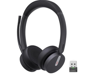 Yealink BH70 Bluetooth Wireless Stereo Headset Teams USB-C, Microsoft Teams  UC Certified, 3-Mic Noise Cancellation, 35 Hours Talk Time-0