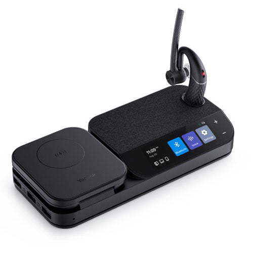 Yealink BH71 Workstation Bluetooth Wireless Mono Headset, Mobile/PC/Deskphone,Office Worker,4-Mic Noise Cancellation 10H Talk Time-0