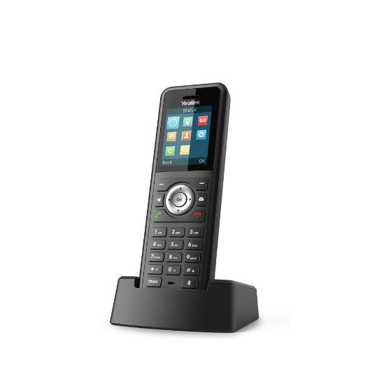 Yealink W59R Rugged DECT Handset Only, IP67, HD Audio, Bluetooth, Alarm Function, Belt Clip, Quick Charge, 1.8" TFT Colour Screen, Scratch Resistant-0