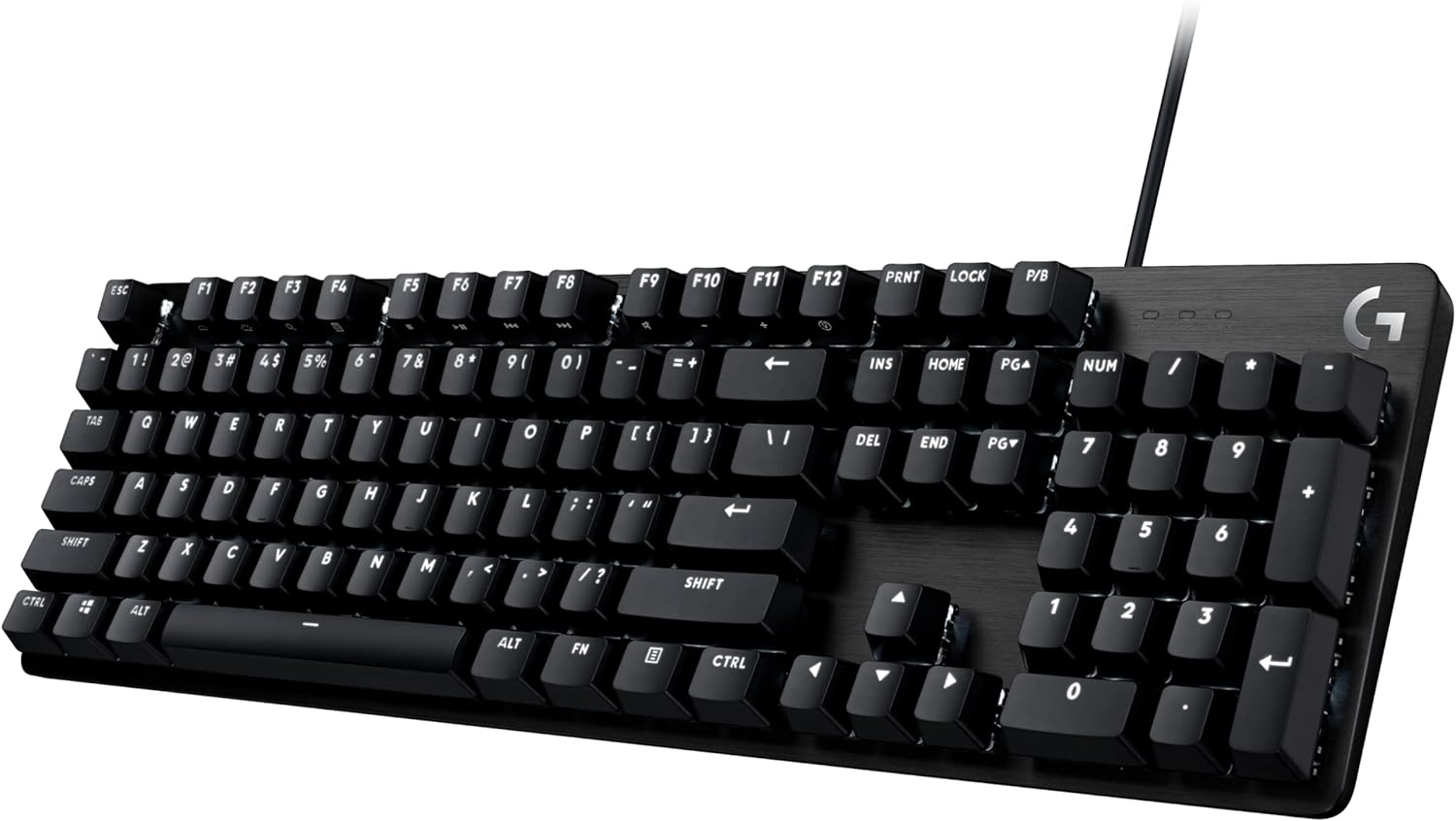 Logitech G413 SE MECHANICAL GAMING KEYBOARD PBT Keycaps Aluminum top case USB 2.0-0