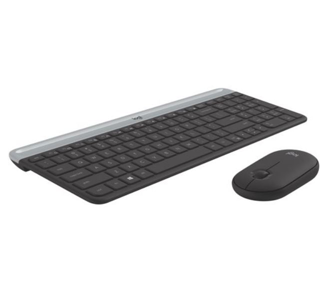 Logitech MK470 Slim Wireless Keyboard Mouse Combo Nano Receiver 1 Yr Warranty-0