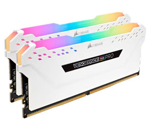 Corsair Vengeance RGB PRO 16GB (2x8GB) DDR4 3200MHz C16 Desktop Gaming Memory White-0