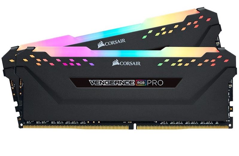 Corsair Vengeance RGB PRO SL 32GB (2x16GB) DDR4 3600Mhz C18 Black Heatspreader Desktop Gaming Memory-0