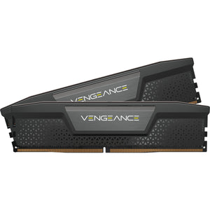 Corsair Vengeance 32GB (2x16GB) DDR5 UDIMM 5200Mhz C40 1.25V Black Desktop PC Gaming Memory-0