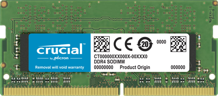 Crucial 32GB (1x32GB) DDR4 SODIMM 3200MHz CL22 1.2V Dual Ranked Notebook Laptop Memory RAM-0