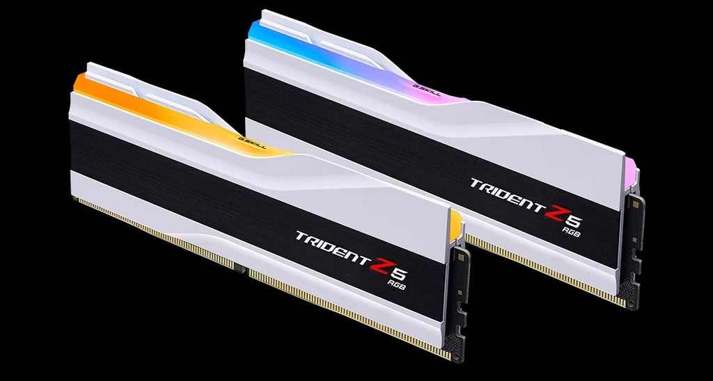 G.SKILL F5-6000J3040G32GX2-TZ5RW 64GB (2 x 32GB)/ DDR5 6000 MT/s/ Timings 30-40-40-96/ Voltage 1.4V/ TZ5 RGB-0