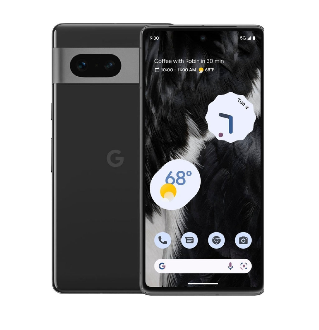 Google Pixel 7 5G 256GB - Obsidian Black(GA04528-US)*AU STOCK*, 6.3", Full HD+, 90Hz, 8GB/256GB, 50MP/10.8MP, Single SIM + eSIM, 4355mAh,2YR-0