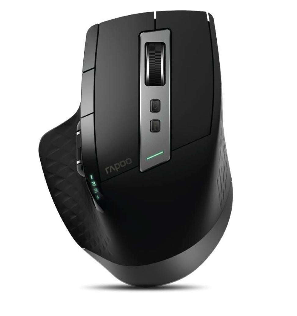 RAPOO MT750S Multi-Device Bluetooth  2.4G Wireless Mouse - Upto DPI 3200 Rechargeable Battery - MX Master Alternative  910-005710-0