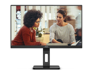 AOC 23.8" IPS 4ms, Full HD, - DP, HDMI, VGA. Tilt, Low Blue Mode, Flicker Free, 2x Speakers. VESA 100, 3 side Frameless, Height Adjust Monitor-0