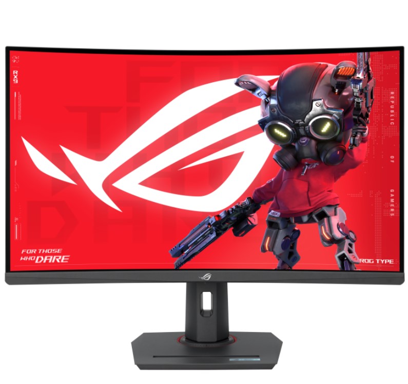 ASUS XG32WCS 32" ROG Strix USB Type-C Gaming Monitor , Curved, 180Hz (Above 144Hz), 1ms (GTG), Fast VA, Extreme Low Motion Blur Sync,-0