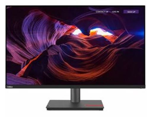 Lenovo ThinkVision P32p 31.5"/32" UHD Monitor 4K 3840x2160 16_9 Height Adjustable Tilt Swivel Pivot DP HDMI Thunderbolt 4 LAN 3xUSB3.2 Hub 3yr-0