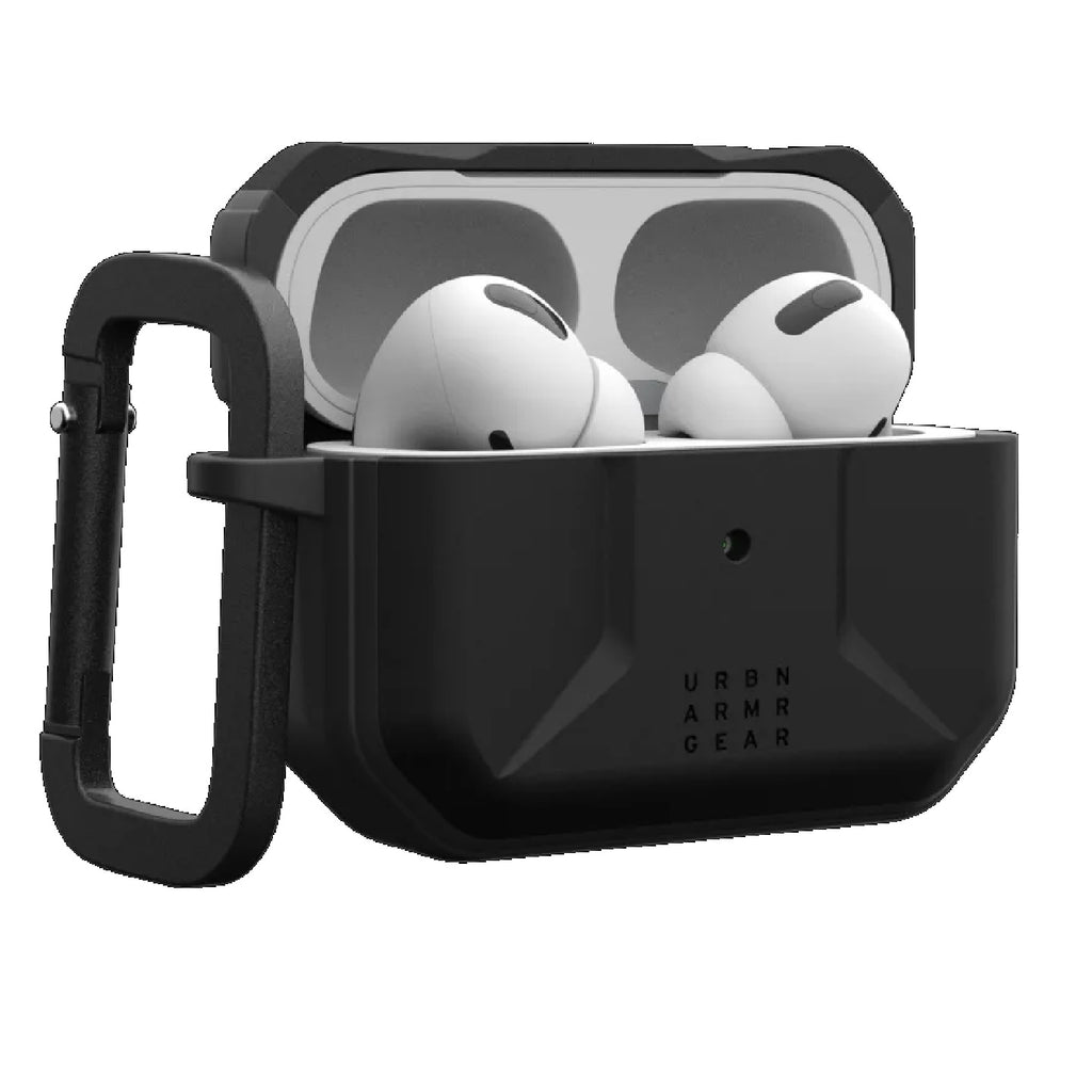 UAG Civilian Apple Airpods Pro (2nd Gen) Case - Black (104124114040), DROP+ Military Standard, Co-Mold Design, Weather-Resistant,Precise Fit-0