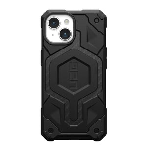 UAG Monarch Pro MagSafe Apple iPhone 15 (6.1") Case - Carbon Fiber (114219114242),25ft. Drop Protection (7.6M), 5 Layers Protection,Tactical Grip-0