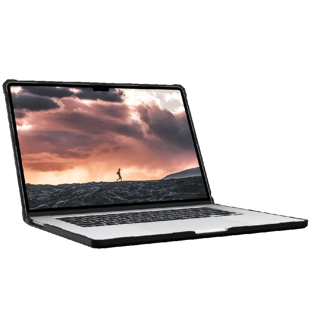 UAG Plyo Apple MacBook Air (15") M2/M2 Case - Ice/Black(134414114340), DROP+ Military Standard, Armor Shell,Tactical Grip,Hinged Design,Port Access-0