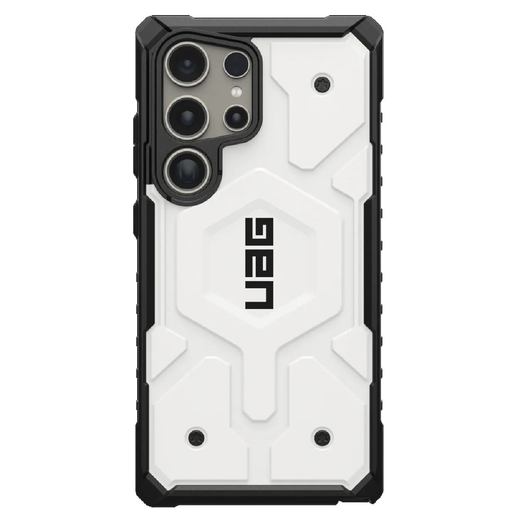 UAG Pathfinder Pro Magnetic Samsung Galaxy S24 Ultra 5G (6.8") Case - White (214424114141), 18ft. Drop Protection (5.4M), Raised Screen Surround-0