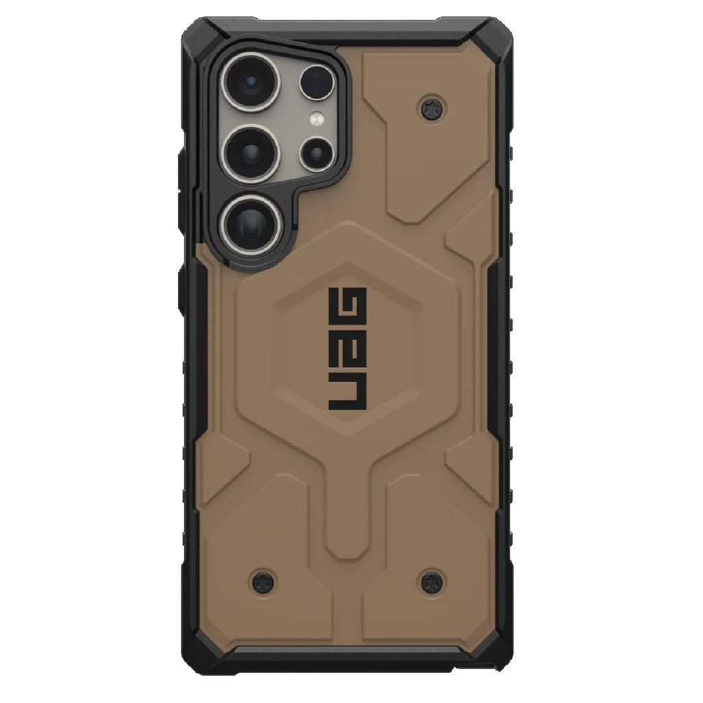 UAG Pathfinder Pro Magnetic Samsung Galaxy S24 Ultra 5G (6.8") Case - Dark Earth (214424118182), 18ft. Drop Protection (5.4M), Raised Screen Surround-0