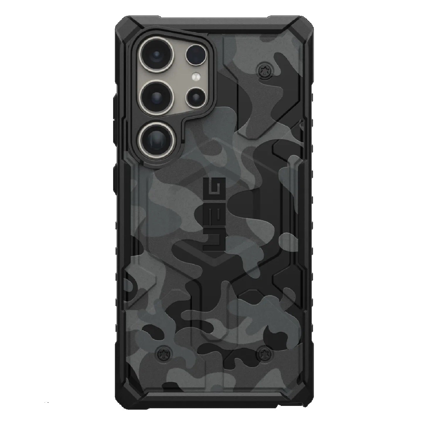 UAG Pathfinder SE Pro Magnetic Samsung Galaxy S24 Ultra 5G (6.8") Case - Black Midnight Camo (214426114061),16ft. Drop Protection(4.8M),Armored Shell-0