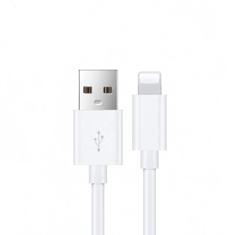 USP Lightning to USB-A Cable (2M) White - Quick Charge  Connect, 2.4A Rapid Charge, Durable  Reliable, Apple iPhone/iPad/MacBook-0