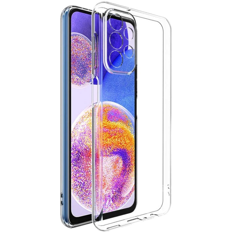 Phonix Samsung Galaxy A23 5G / Galaxy A23 4G (6.6") Jelly Clear Case - Ultra-thin  Lightweight, Strong  Durable Material, Non-Slip Coating-0