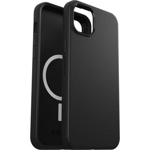 OtterBox Symmetry+ MagSafe Apple iPhone 14 Plus Case Black - (77-88994), Antimicrobial, DROP+ 3X Military Standard, Raised Edges, Ultra-Sleek-0