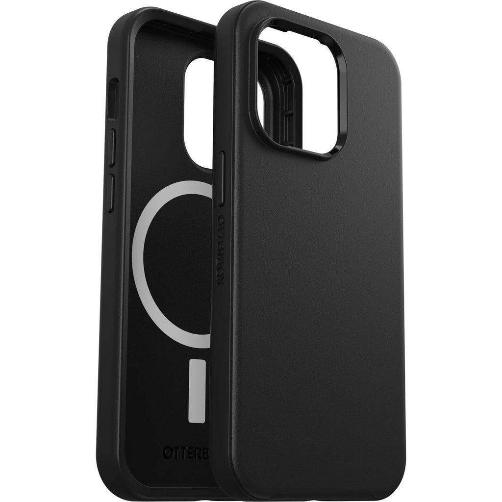 OtterBox Symmetry+ MagSafe Apple iPhone 14 Pro Case Black - (77-89038), Antimicrobial, DROP+ 3X Military Standard, Raised Edges, Ultra-Sleek-0