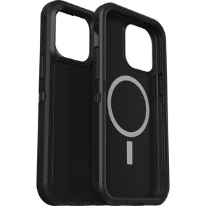 OtterBox Defender XT MagSafe Apple iPhone 14 Pro Max Case Black - (77-89127), DROP+ 5X Military Standard, Multi-Layer, Raised Edges,Port Covers,Rugged-0