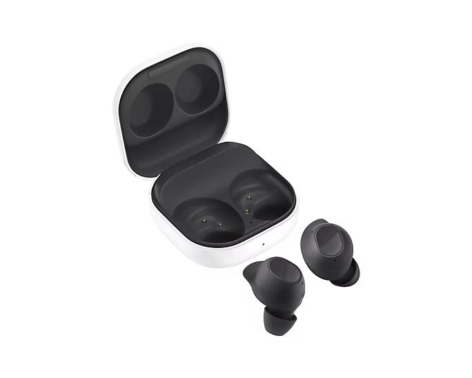 Samsung Galaxy Buds FE Graphite (SM-R400NZAAASA), Active Noise Cancellation, Ergonomic Design, Enriched Bass Sound, Bluetooth v5.2, 60mAh, 1YR-0