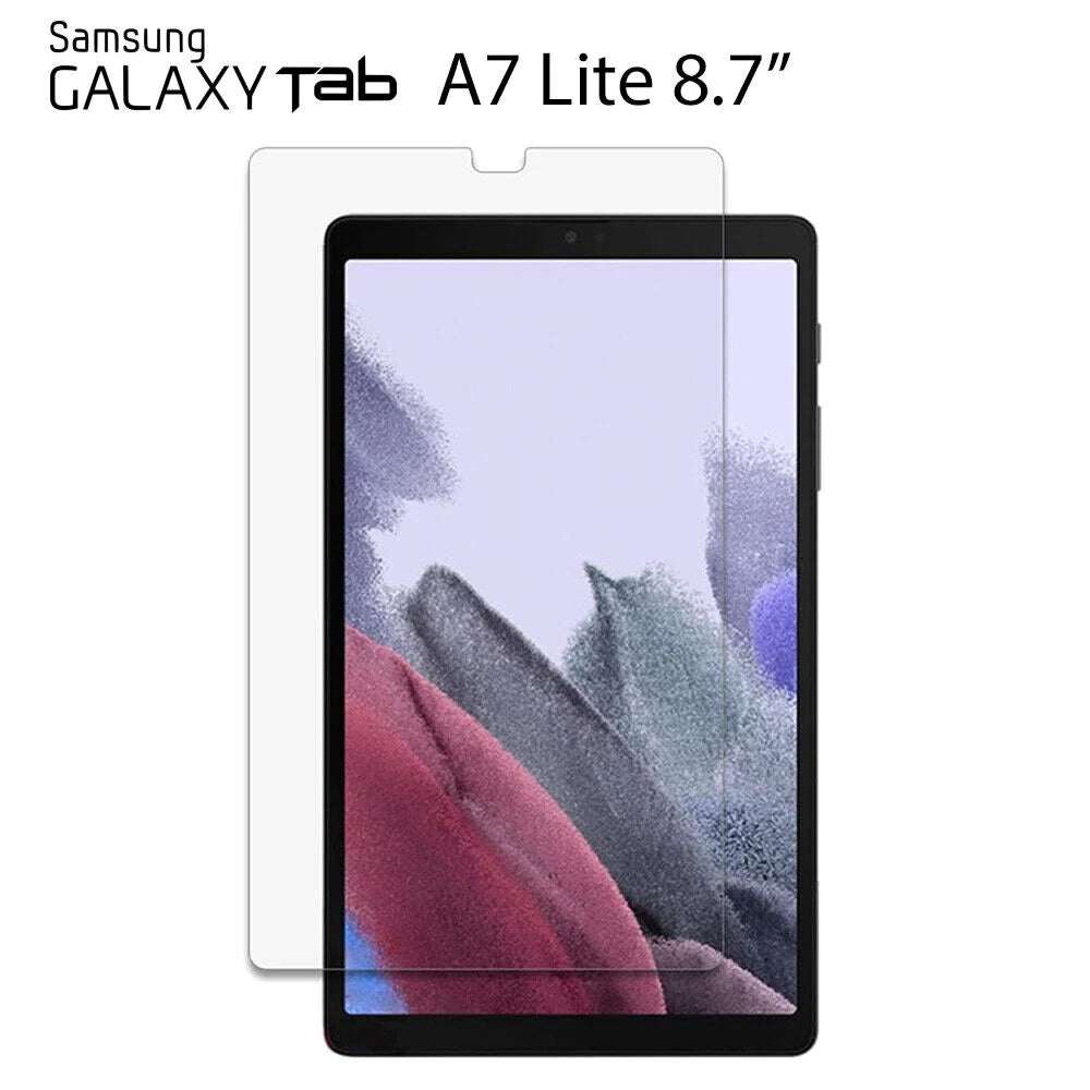 USP Samsung Galaxy Tab A7 Lite (8.7") Tempered Glass Screen Protector : Full Coverage, 9H Hardness, Bubble-free, Anti-fingerprint, Original Touch Feel-0