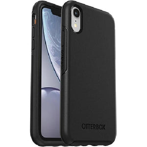 OtterBox Symmetry Apple iPhone XR Case Black - (77-59818), Antimicrobial, DROP+ 3X Military Standard, Raised Edges, Ultra-Sleek, Durable Protection-0