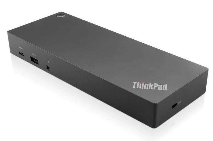 Lenovo ThinkPad Universal USB-C Smart Dock 100W Power Delivery 4K Triple Displays 2xDP HDMI 5xUSB-A USB-C Audio GbE w Microsoft Azure Sphere 135W AC-0