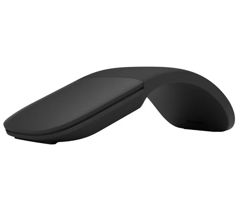 Microsoft Surface Arc Wireless Mouse curved design - Black-0