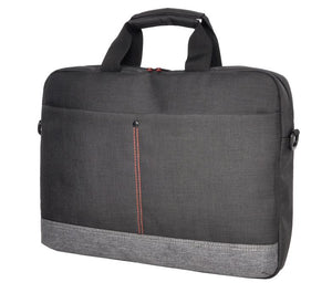 Oxhorn 10" 13.3" 14" 15.6" Notebook back high-quality nylon fabric Top zip closure and padded compartment Shoulder strap nylon case Black+ Grey-0