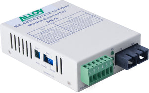 Alloy SCR460SC-2 RS-232/422/485 Serial Terminal to Multimode Fibre Converter. Max. range 2 Km-0