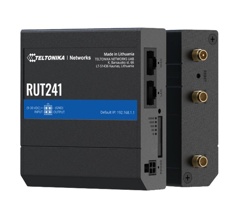 Teltonika Industrial Cellular Router, Instant LTE Failover, Compact and Powerful Industrial 4G LTE Router/Firewall-0