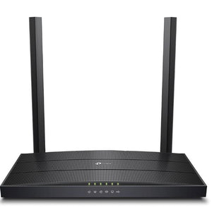 TP-Link Archer VR400 AC1200 Wireless VDSL/ADSL Modem Router 1.2Gbps 867Mbps @ 5GHz 300Mbps @ 2.4GHz 3xLAN 1xWAN 1xUSB 1xRJ11 Carton QTY 10-0