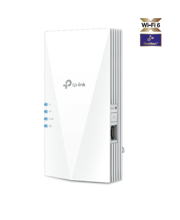 TP-Link RE500X AX1500 Wi-Fi Range Extender, WIFI6, OneMesh, Whole Home Coverage, AP Mode, Gigabit Ethernet Port-0