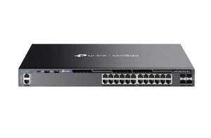 TP-Link SG6428X Omada 24-Port Gigabit Stackable L3 Managed Switch with 4 10G Slots-0