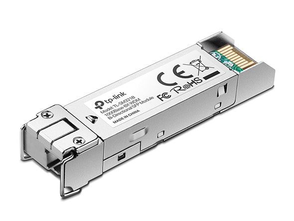 TP-Link 1000Base-BX WDM Bi-Directional SFP Module (TL-SM321B-2) TX_ 1310nm, RX_ 1550nm, Up To 2KM Transmission Distance, LC Simplex-0