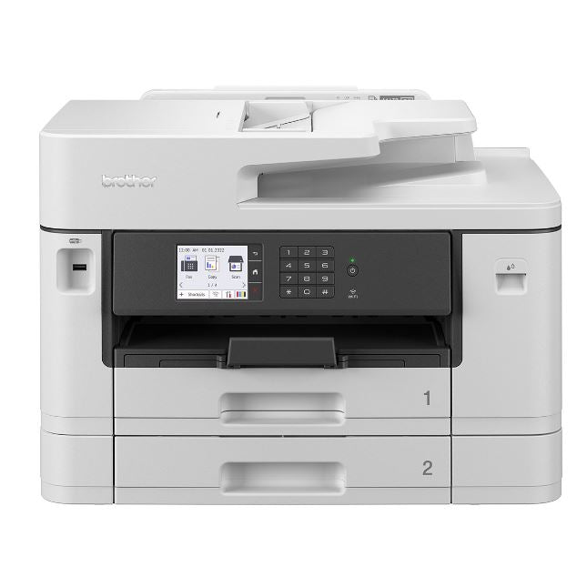 Brother J5740DW A3 Business Inkjet Multi-Function Printer with print speeds of 28ppm, dual paper trays supporting up to A3 and efficient A4 2-sided-0