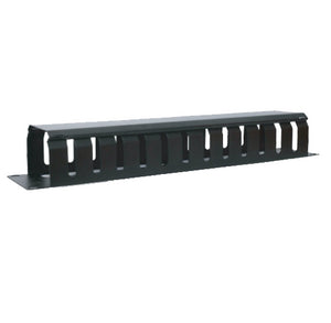 LDR 1U 19" Cable Management Rail 24 Slot Shallow (Plastic) - 1U-0