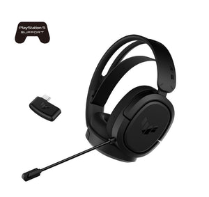 ASUS TUF Gaming H1 Wireless Headset, 7.1 Surround Sound, Compatibility with PCs, Macs, PlayStation 5, Nintendo Switch, Tablets, Smar tphone-0