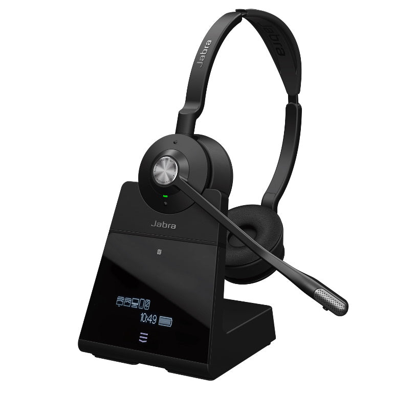 Jabra Engage 75 Stereo Wireless Headset, Suitable For Softphones, Bluetooth Devices, Deskphones Analogue Phones, 2ys Warranty-0