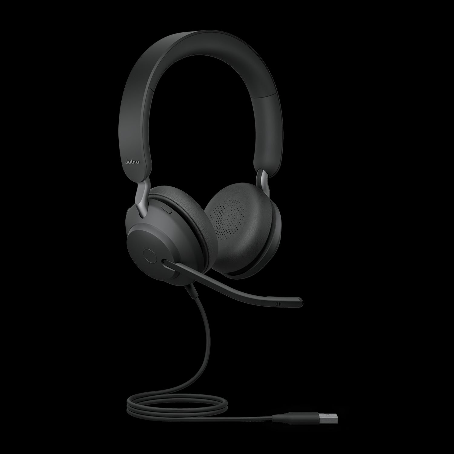 Jabra Evolve2 40 SE Wired USB-A UC Stereo Headset, 360° Busy Light, Noise Isolationg Ear Cushions, 2Yr Warranty-0
